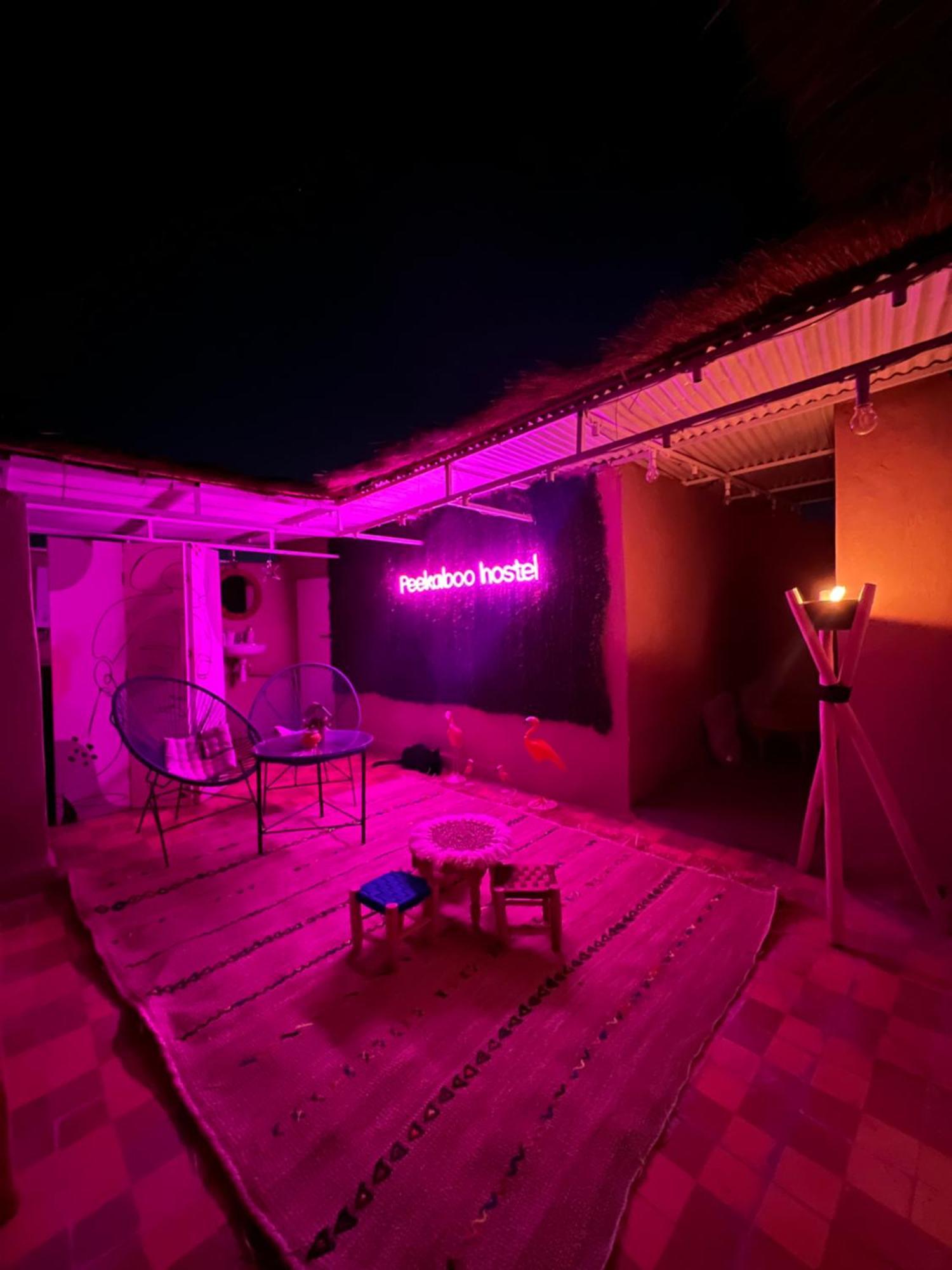 Peekaboo Hostel Marakeş Dış mekan fotoğraf